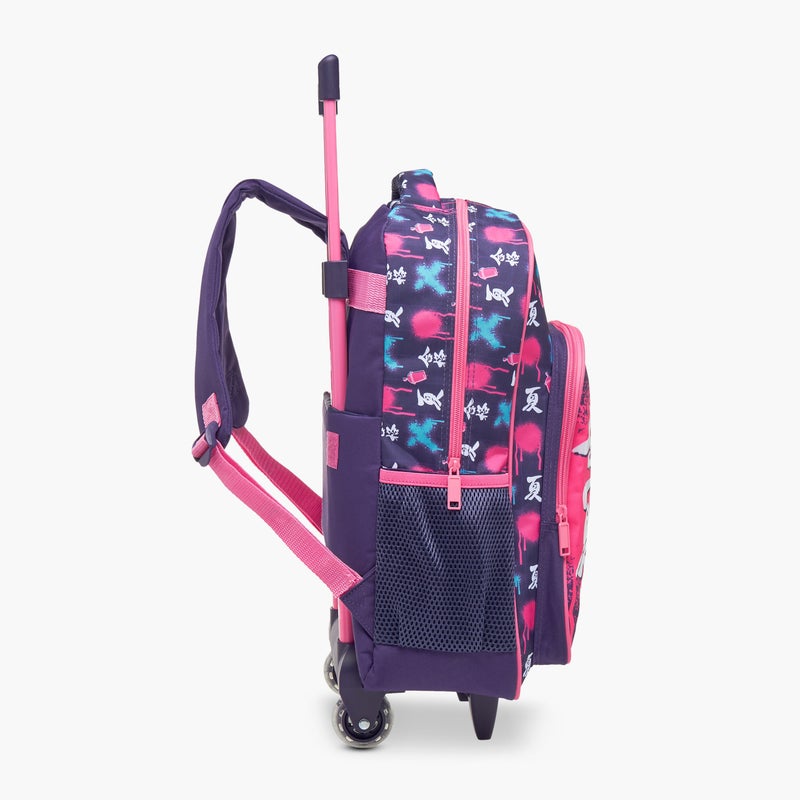 Must Trolley-Girl Punk-16In-Set Of 3-Age 5-8 (Polyester) Purple \ 43X30X13 - Image 4